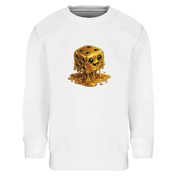 Kinder-Pullover aus recyceltem Mischgewebe - Liquid Gold Buddies