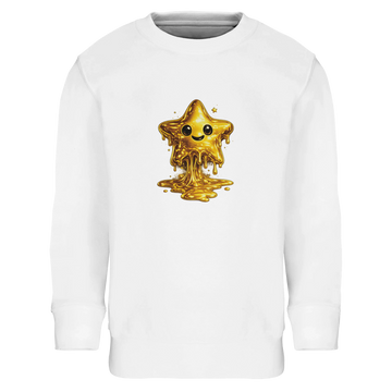 Kinder-Pullover aus recyceltem Mischgewebe - Liquid Gold Buddies